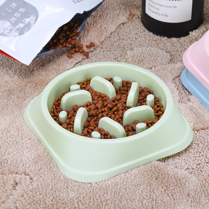 New-Pet-Dog-Bowl-Slow-Feeder-Plastic-Anti-Choking-Puppy-Cat-Eating-Dish-Bowl-Anti-Gulping-4